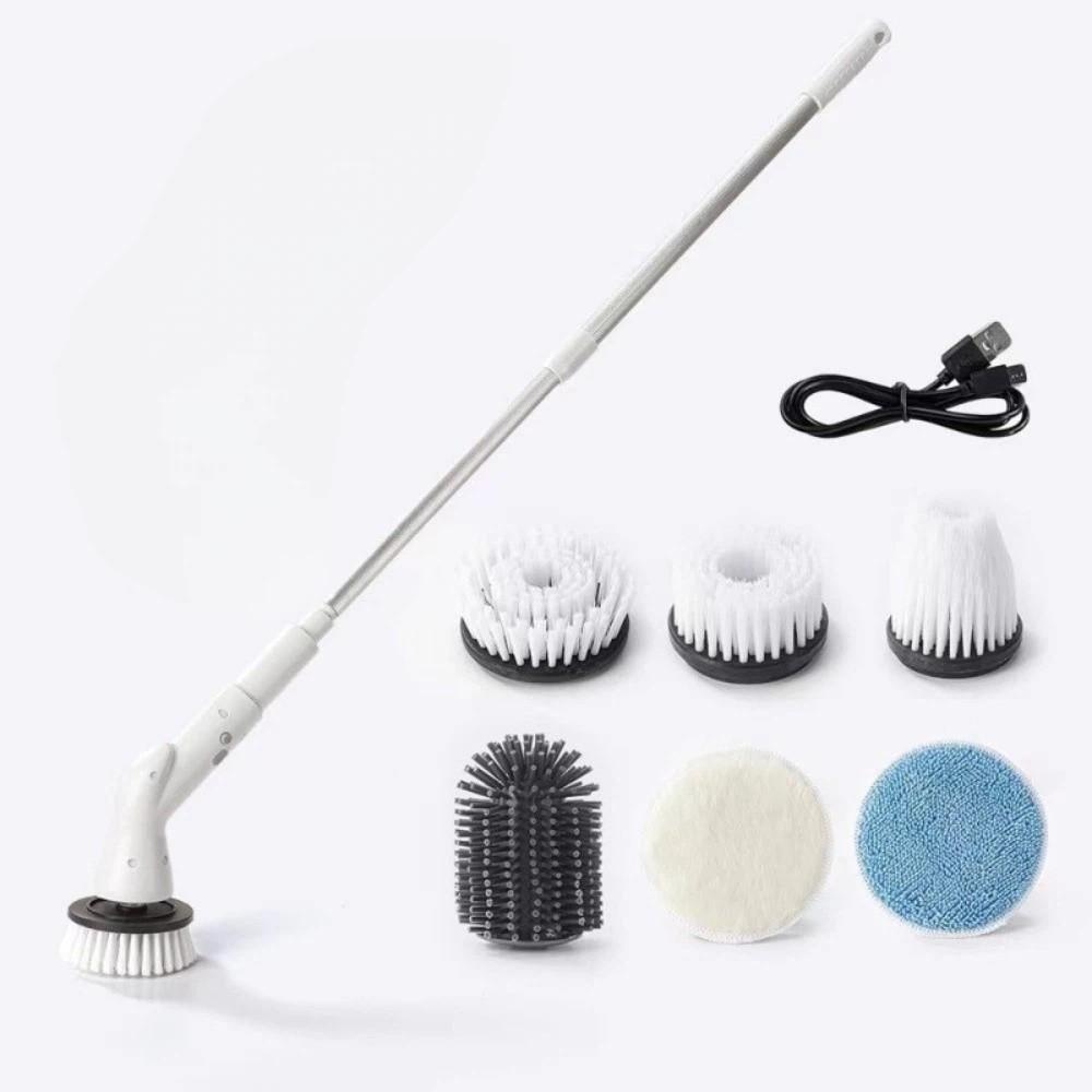 Easy Operation Stretchable Long-handled Brush Multifunctional Multifunctional Kitchen Brush Toilet