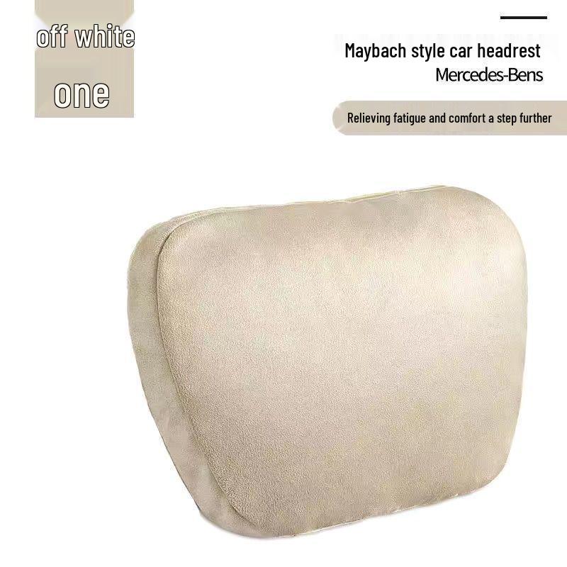 Mercedes-Maybach Car Headrest Pillow: Lumbar and Neck Support with Moisture-Wicking Protection