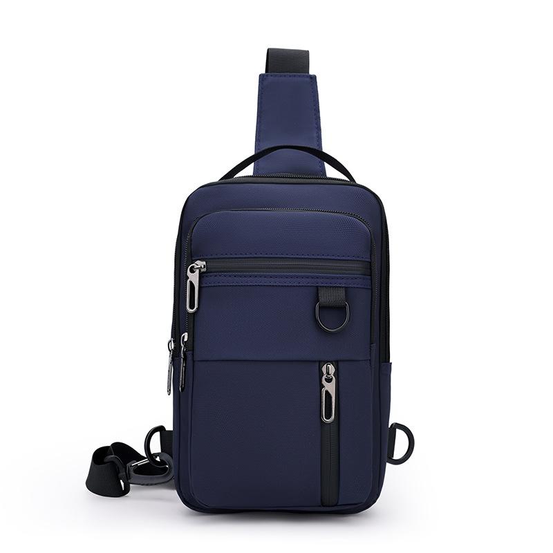 Men's Chest Bag Nylon Bag Large Capacity Shoulder Crossbody Bag
