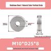 Stainless Steel M3/M6/M10 High-Strength Knurled Nut