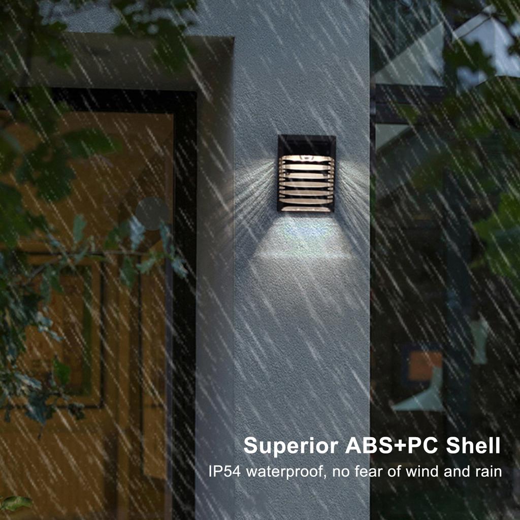 Solar Decoration Wall Lamp Outdoor Courtyard Waterproof Atmospheres Light LEDs Solar Powered Landscape Lighting Lamp