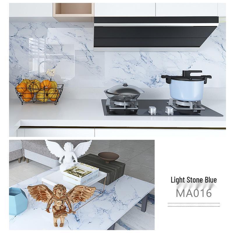 

Водонепроницаемые самоклеящиеся наклейки для плитки: Маслостойкие обои для ремонта кухни и шкафов. 60CM*10M (Roll)