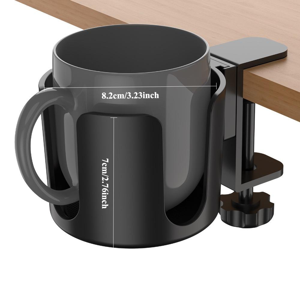 1PC Universal Adjustable Cup Holder Arm Clamp Stand for Desk Coffee Mug Water Bottle Drink Container Organizer Mug Holder