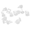 2.0mm Reusable Tile Leveling Clips System Kit Floor Wall Spacer Tiling Tool