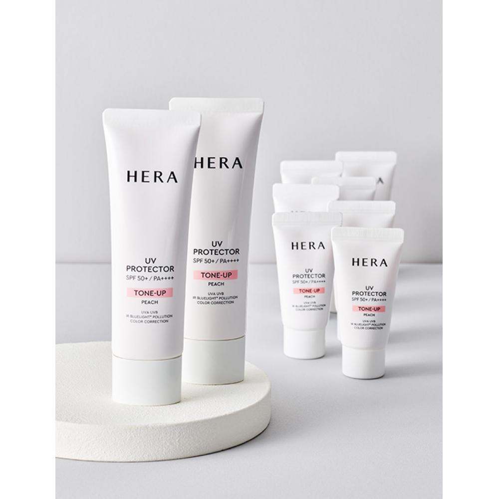 Hera  Sunlaunching  New Uv Protector Tone Up 50ml Duo Planning Set Spf 50+ Pa++++