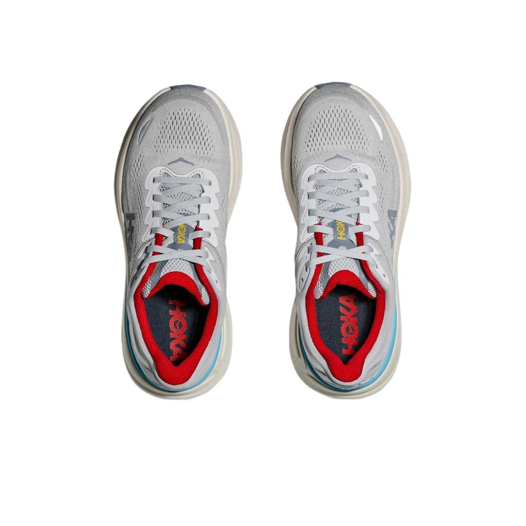 Hoka One One Bondi 9 Lace-Up Round Toe Thick Sole Comfortable Shock Absorption Support Low-Top Running Shoes Women running shoes 1162012-CRDS