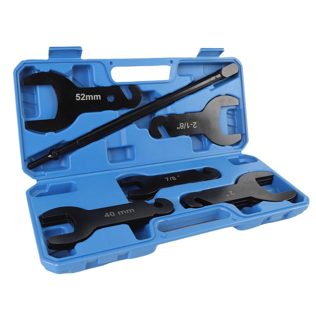 10Pcs Car Pneumatic Fan Clutch Wrench Set 45 Carbon Steel Efficient Portable Clutch Fan Removal Tool Kit Car Accessories