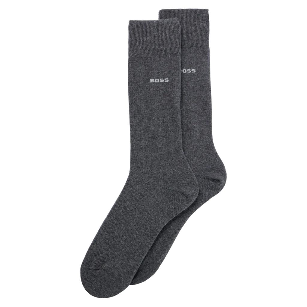 Boss Unisex Adult Logo Socks (Pack of 2)