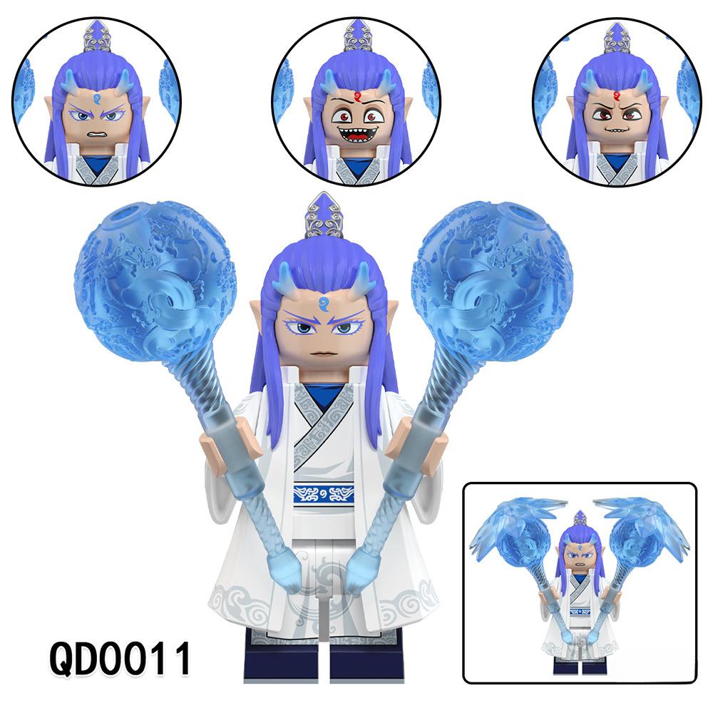 

QD0009-QD0011 Аниме Мультфильм ТВ Игрушка Миф Фильмы Кирпичи Модель Блоки Дети Коллекционируют Строительный блок мальчик игрушка на день рождения