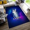 Tappeto Area Liverpool Perfetto per Stanza del Dormitorio Balcone Sala Giochi Aree Gioco Tappeto Antiscivolo Ufficio Decorazione Casa Regalo di Lusso per Compleanno, Natale, Matrimonio