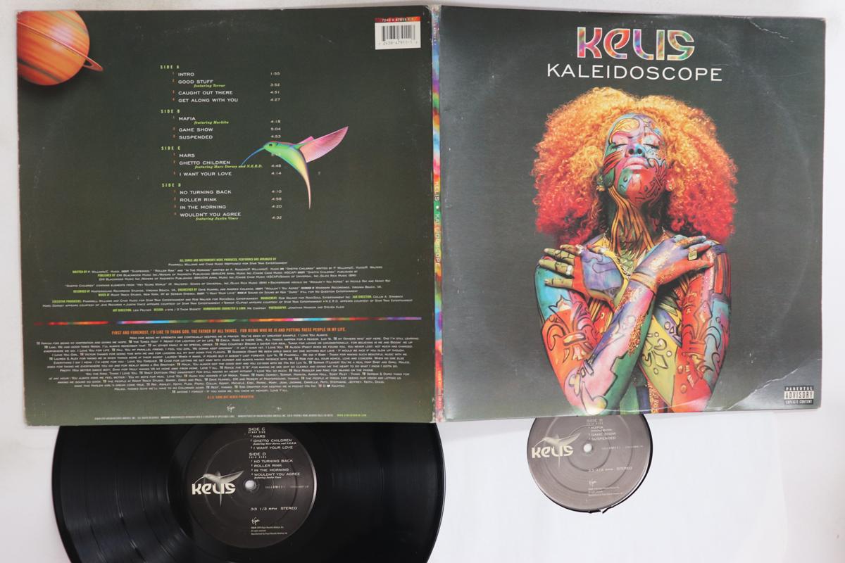 

LP Record KELIS - Kaleidoscope 724384791117 VIRGIN 1999 US Rap & Hip-Hop/R&B Used