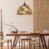 Handwoven Paper Rope Lamp Shade Pendant Light Decorative Vintage Design Lampshade Cover