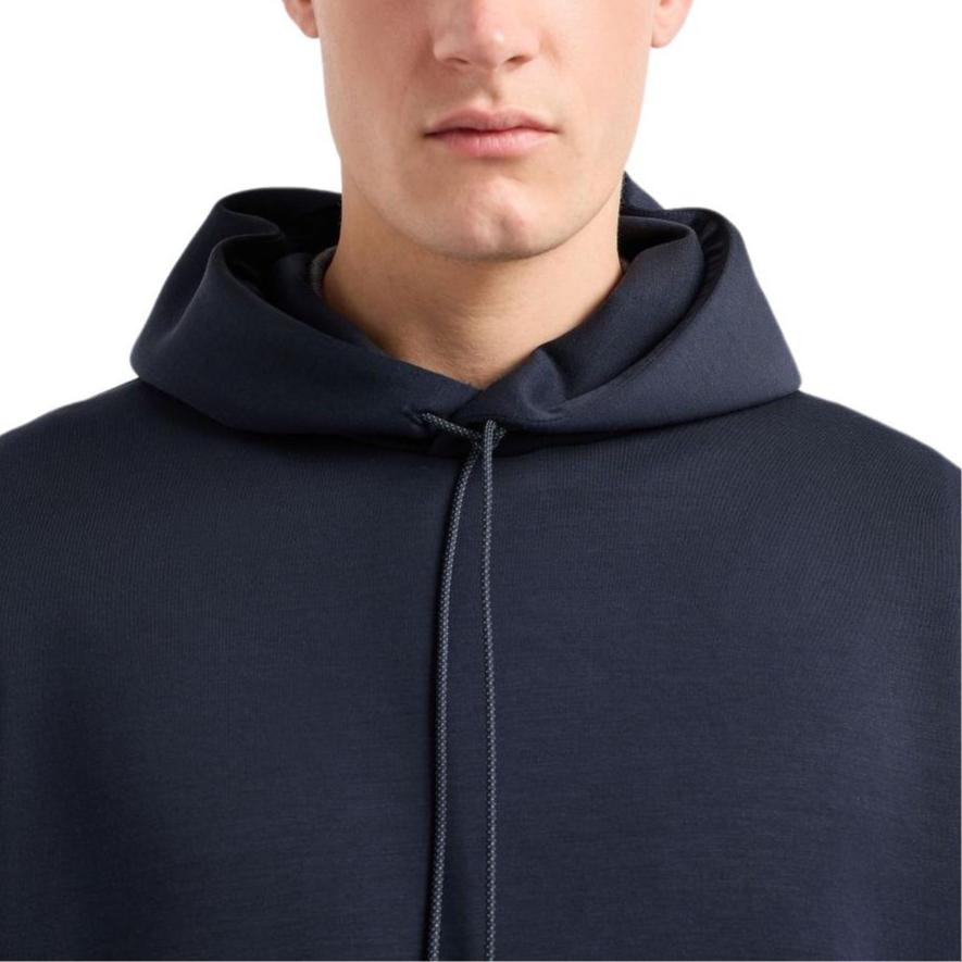 Emporio Armani Travel Essential Modal Blend Double Jersey Hooded Sweatshirt EM000314-AF101031-UB118