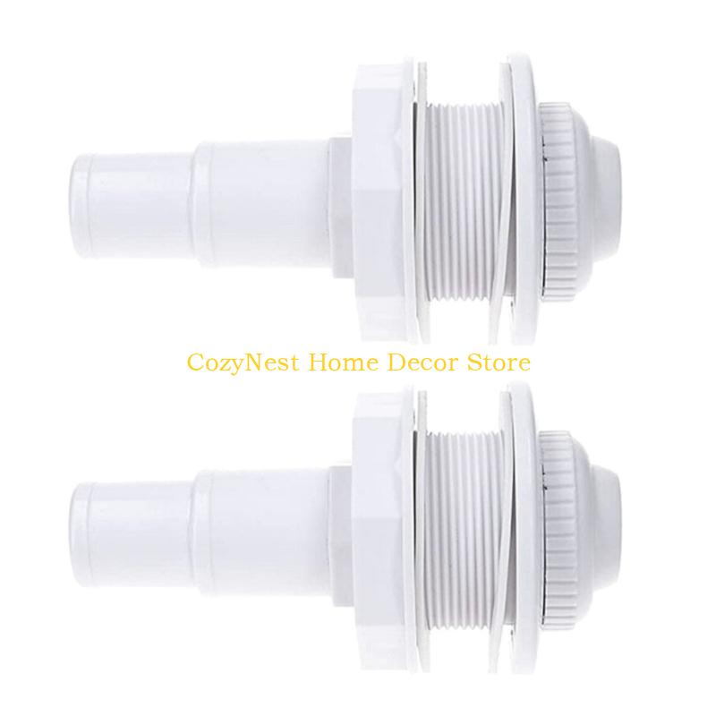 92MF Pool Return Nozzle Easy Installs & Adjustable Jets Pool Wall Return Jets Nozzle Set