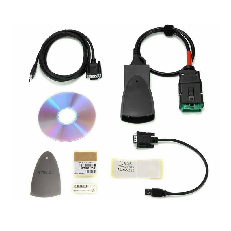 Full Chip Lexia 3 PP2000 921815C Diagbox V7.83 Lexia3 OBD2 Scanner Car diagnostic Tool For PSA For Citroen/Peugeo-t LEXIA3 VCI