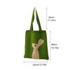 Animal Crochet Bag Handmade Knitted Tote Bag Fashion Rabbit Handbag  Shopping