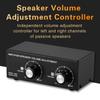 Speaker Sound Controllers Precise Independent Sound Adjuster Fine Tune Left & Right Channel Control 10Hz-50KHz