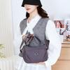 Women's Bag Multi-Pocket Shoulder Bag Lightweight Nylon Crossbody Bag