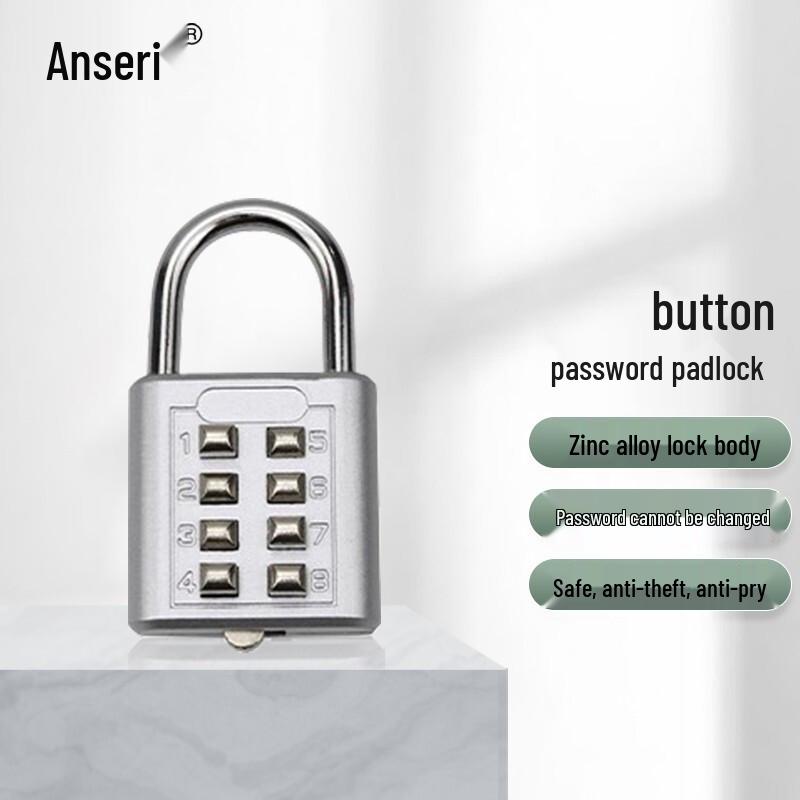 Ansaire Combination Padlock for Cabinets