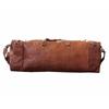 Real Brown Leather Duffle Bag Sports Gym Bag weekend Travel chokor Luggage