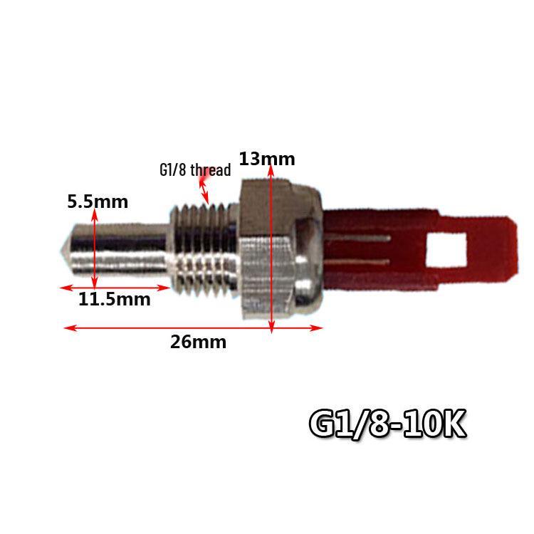 Wall-Hung Boiler Thermistor Sensor: Built-in G1/8-10K NTC Temperature Measurement.