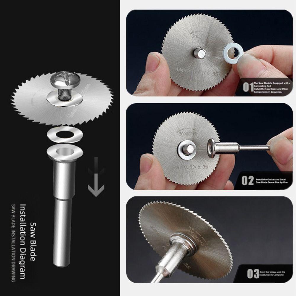 6PCS Multi-purpose Circular Saw Blade High-speed Steel Metal Cutting Blade  Precision Cutting
