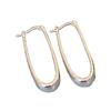 Minimalist U-Shaped Hoop Earrings With Ear Clasp Elegant And Versatile Earrings For Women Small Batch Design