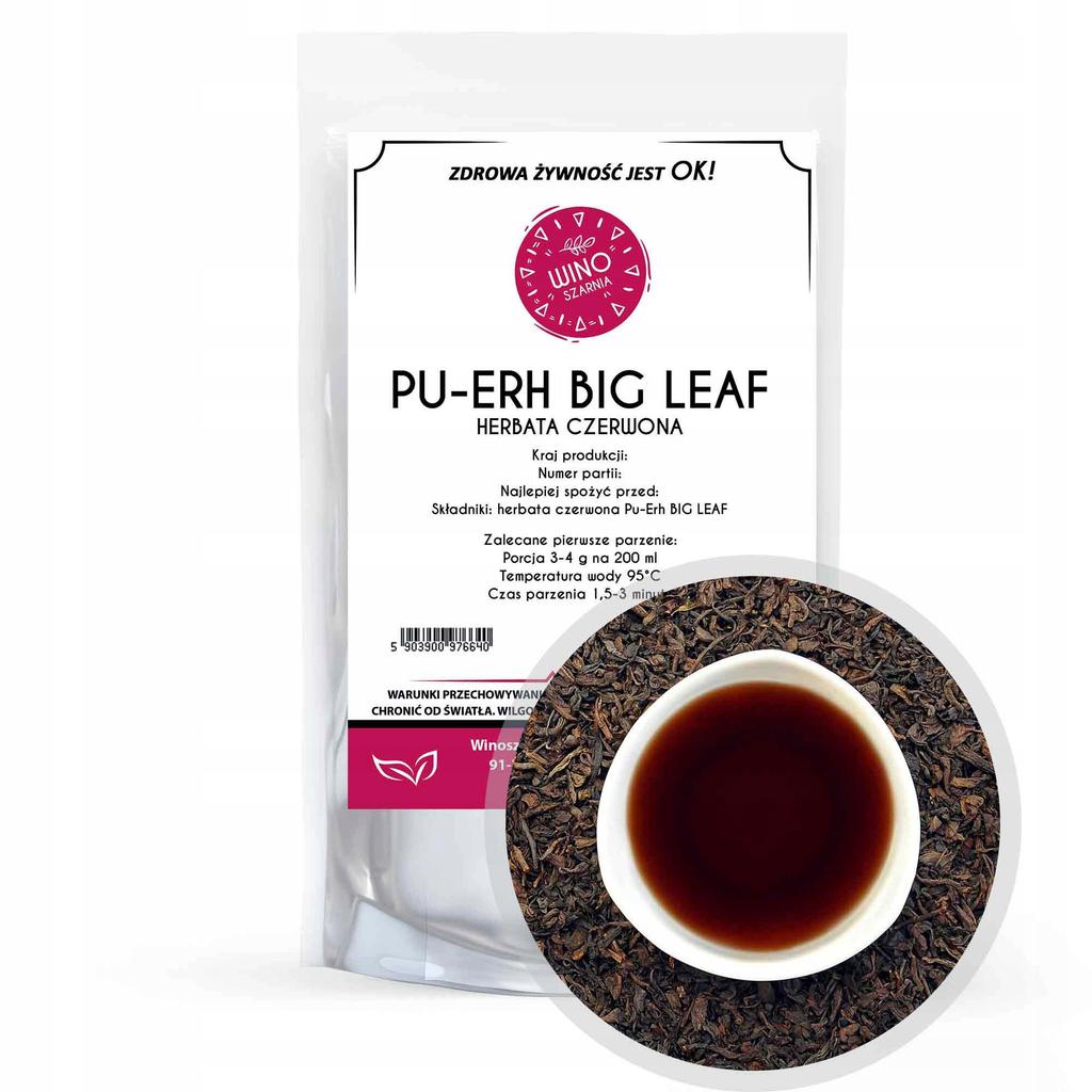 Herbata Czerwona PU-ERH BIG LEAF - 500g