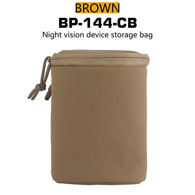 

Camping Binocular Night Vision Goggles Bag Soft Padded Storage Bag Waist Molle Ribbon dustproof storage bag