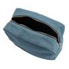 with Zipper Blue Denim Cosmetic Pouch Vintage Jean Toiletry Case Casual Travel Storage Bag  Gift