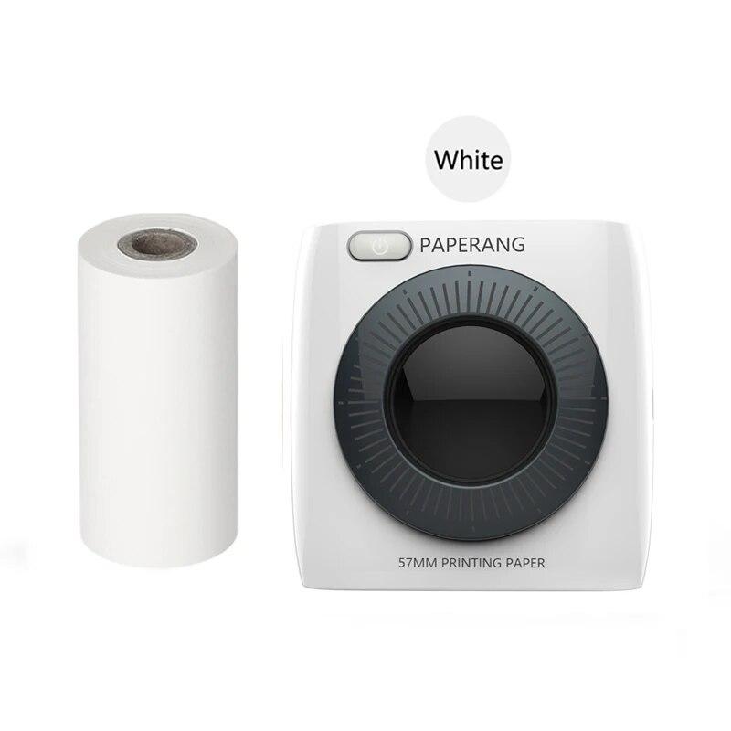 Pocket Printer Mini Mobile Printers Bluetooth Wireless Portable Thermal Printer Compatible with IOS and Android for Learning Ass