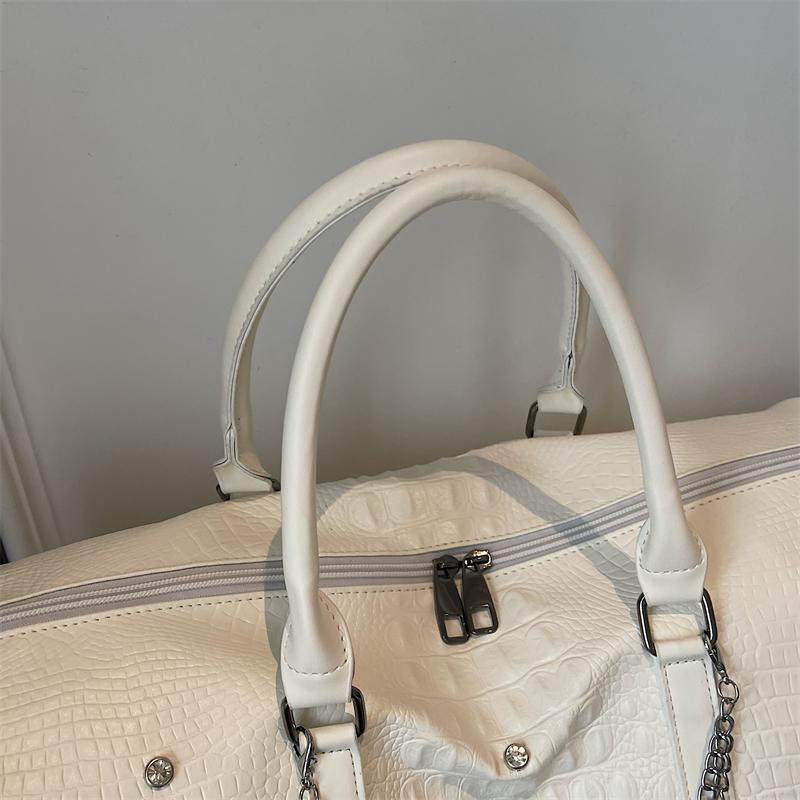 Borsa da Viaggio di Grande Capacità Borsa da Palestra Leggera da Donna Borsa Portatile per Viaggi a Breve Distanza Borsa da Viaggio