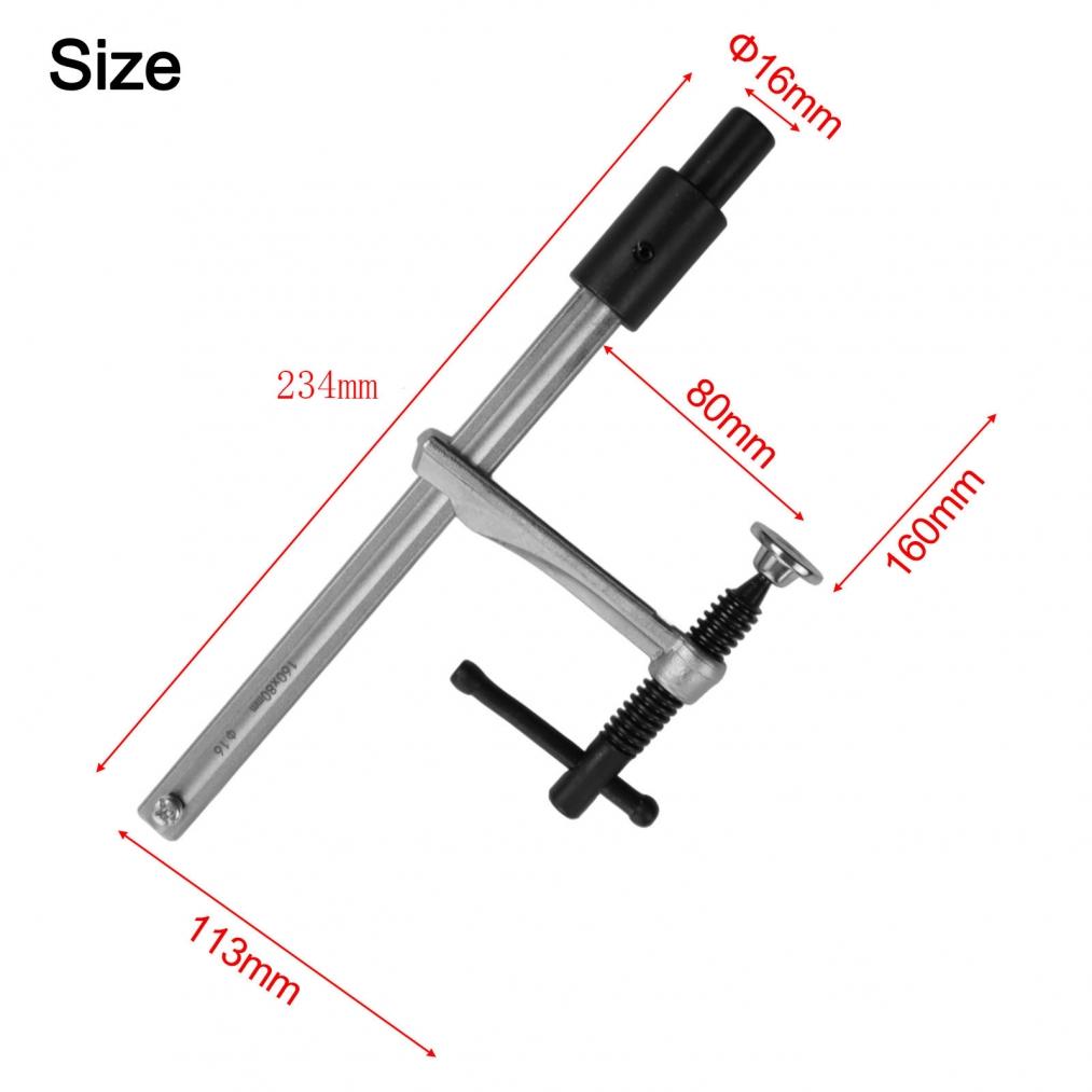 Quick Release Desktop Clamp Designed for 16mm or 28mm Hole Compatibility