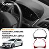 Real Soft Carbon Fiber lnstrument Sticker For Renault Fluence Megane RS 2009 2010 2011 2012 2013 2014 2015 LHD RHD Accessories