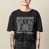 Herstory Saphische Damen T-Shirt, Lesbischer Griechischer Göttinnen Druck Tee, Gay Pride Vintage Shirt