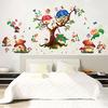 Butterfly Elf Cartoon Wall Sticker Children Room Bedroom Romantic Decorative Painting