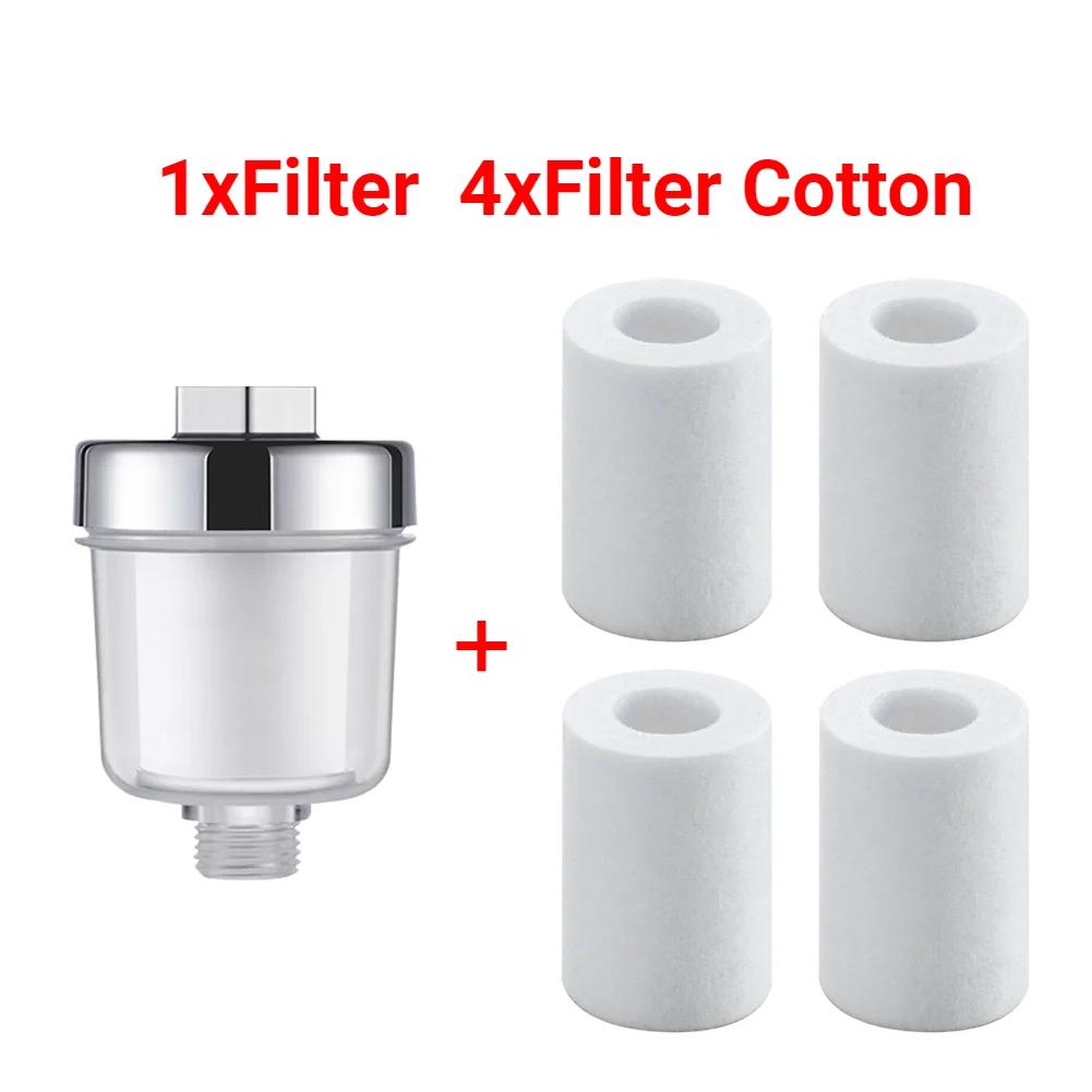 Water Outlet Purifier Kits Universal Faucet Filter Kitchen Bathroom Shower Filter 5 Micron PP Cotton Filter Bathroom Filtration