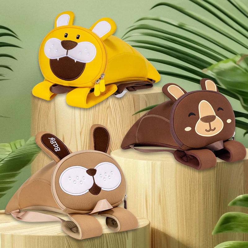 Sesame Baby Cartoon Child Backpack With Antiloss Leash For Kindergarten And Preschool Kids