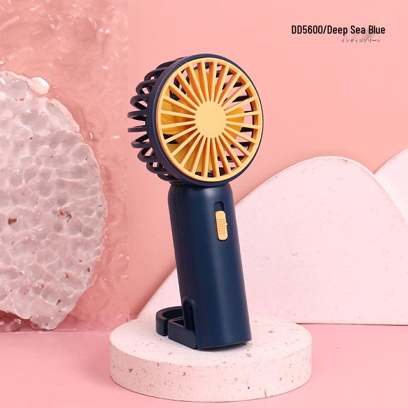 

Мини USB складной ручной и настольный вентилятор - Портативный и легкий 2-Speed 300mAh моря/глубокий