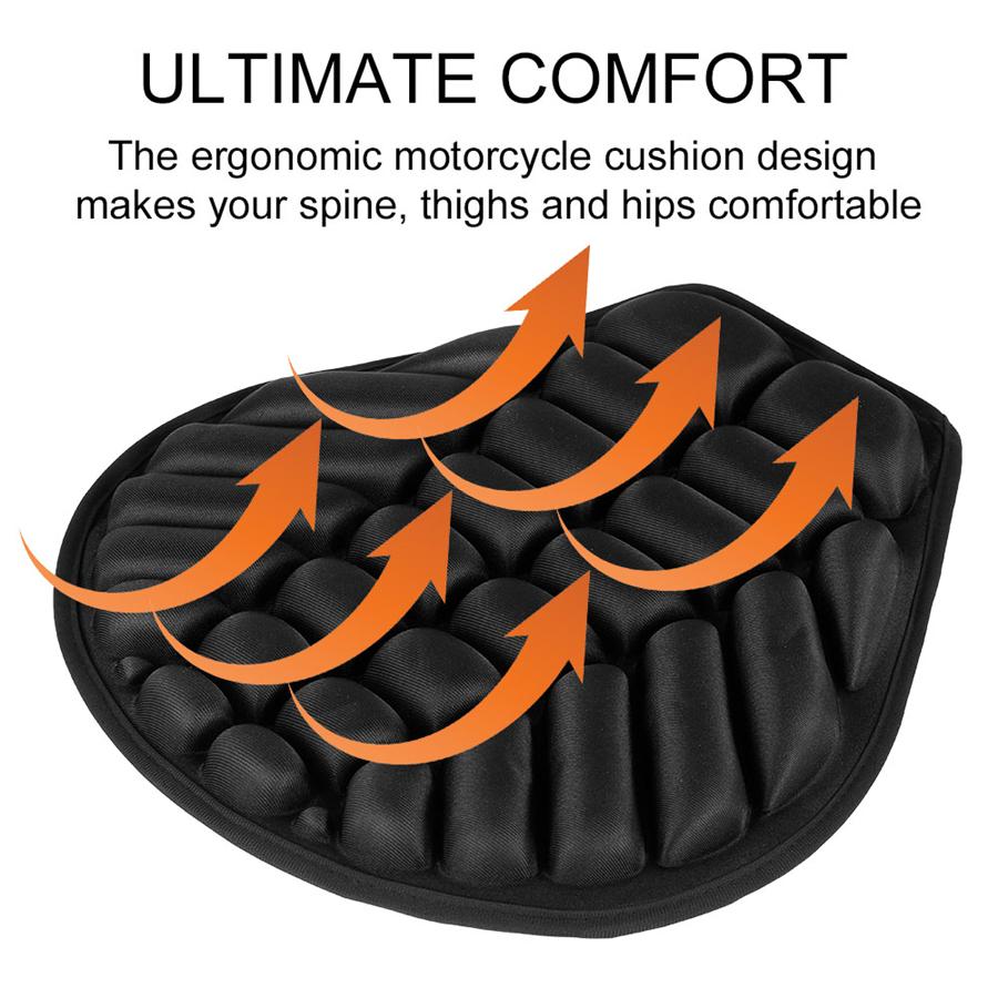 Motorcycle Seat Cover Cool Seat Cover Sunscreen Mat Electric Car Inflatable Decompression Office Air Seat Cushion