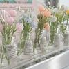 8Pcs Creative Vase Refrigerator Magnets Handmade Small Vase Magnets  Home Decoration