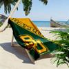 Baylor Bears Print Beach Towel, Large Soft Quick Dry Towel for Beach Camping Swimming