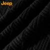 Jeep Men's Winter Thick Round Neck Knitted Sweater