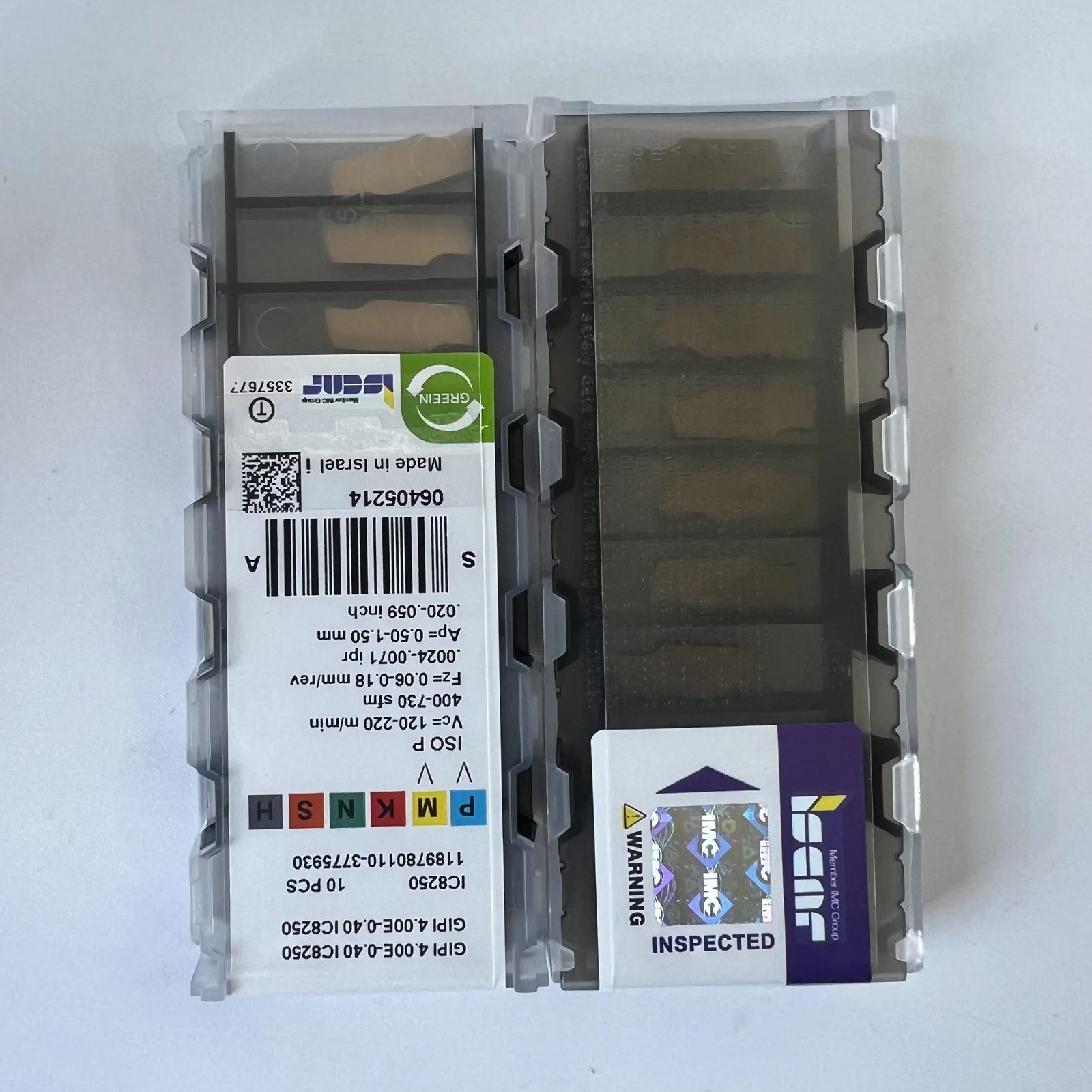 

ISCAR / GIPI4.00E-0.40 IC8250 /Industrial indexable Carbide Inserts 10 PCS