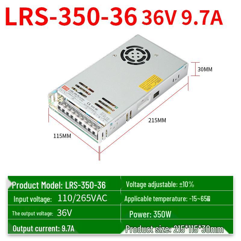 Ultra-Thin Silent LED Switching Power Supply 220V To 5V-48V, 35W-600W