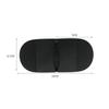 1Pair Thicken Rubber Shoe Soles for Men Leather Business Shoes Heel Sole Non-slip Repair DIY Replacement Outsoles Black Mat Pad