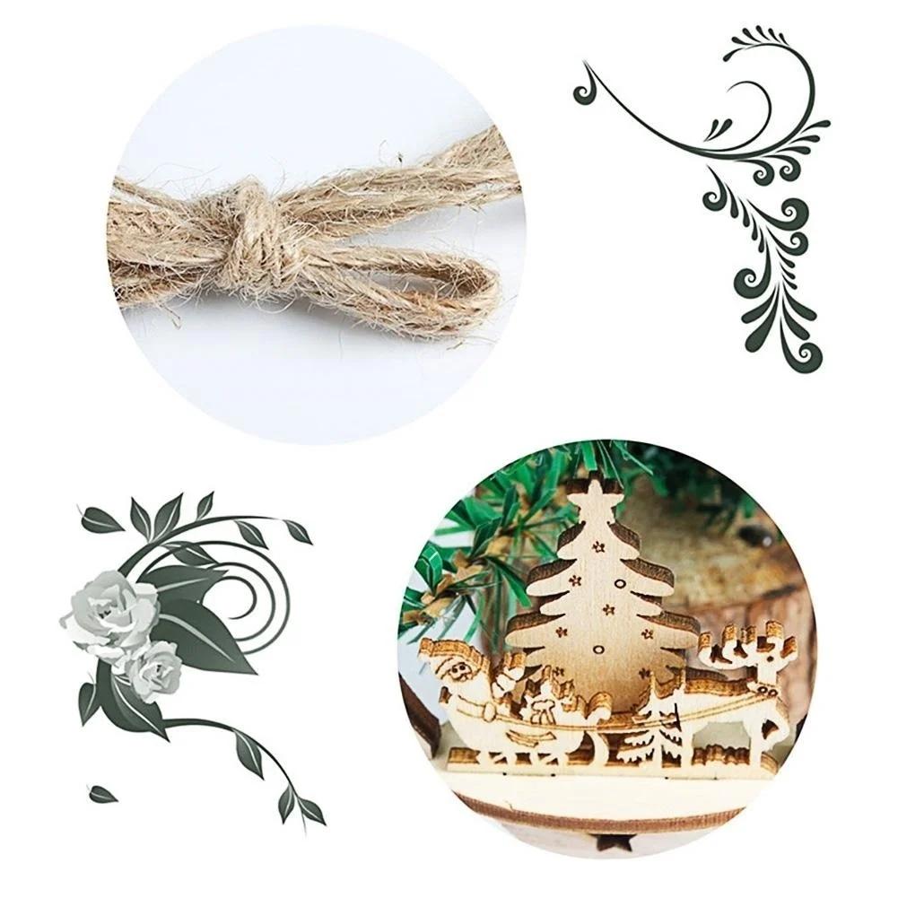 1 Stück Hölzerner Stereoskopischer Weihnachtsbaum Hängeanhänger Kreative Festdekoration