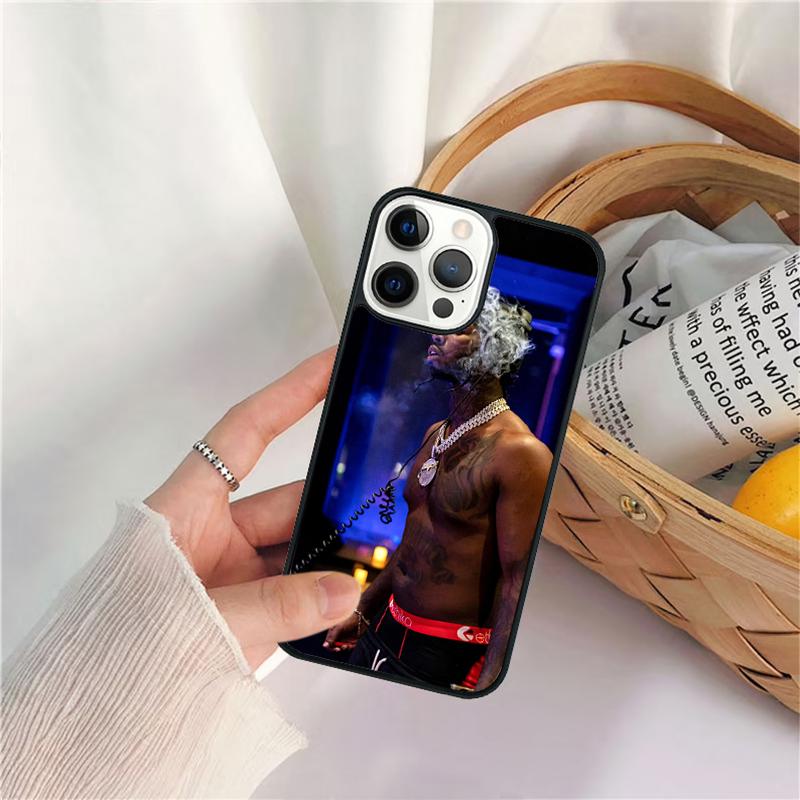 Rapper Pop Smoke ROCK Phone Case For iPhone 17 Air 16 15 14 11 12 13 Pro  MAX Plus coque Cover Shell