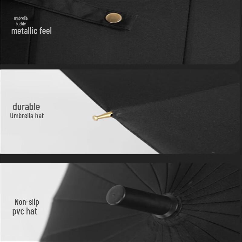 Ximengyuan Deluxe Oversized Long Handle Straight Umbrella