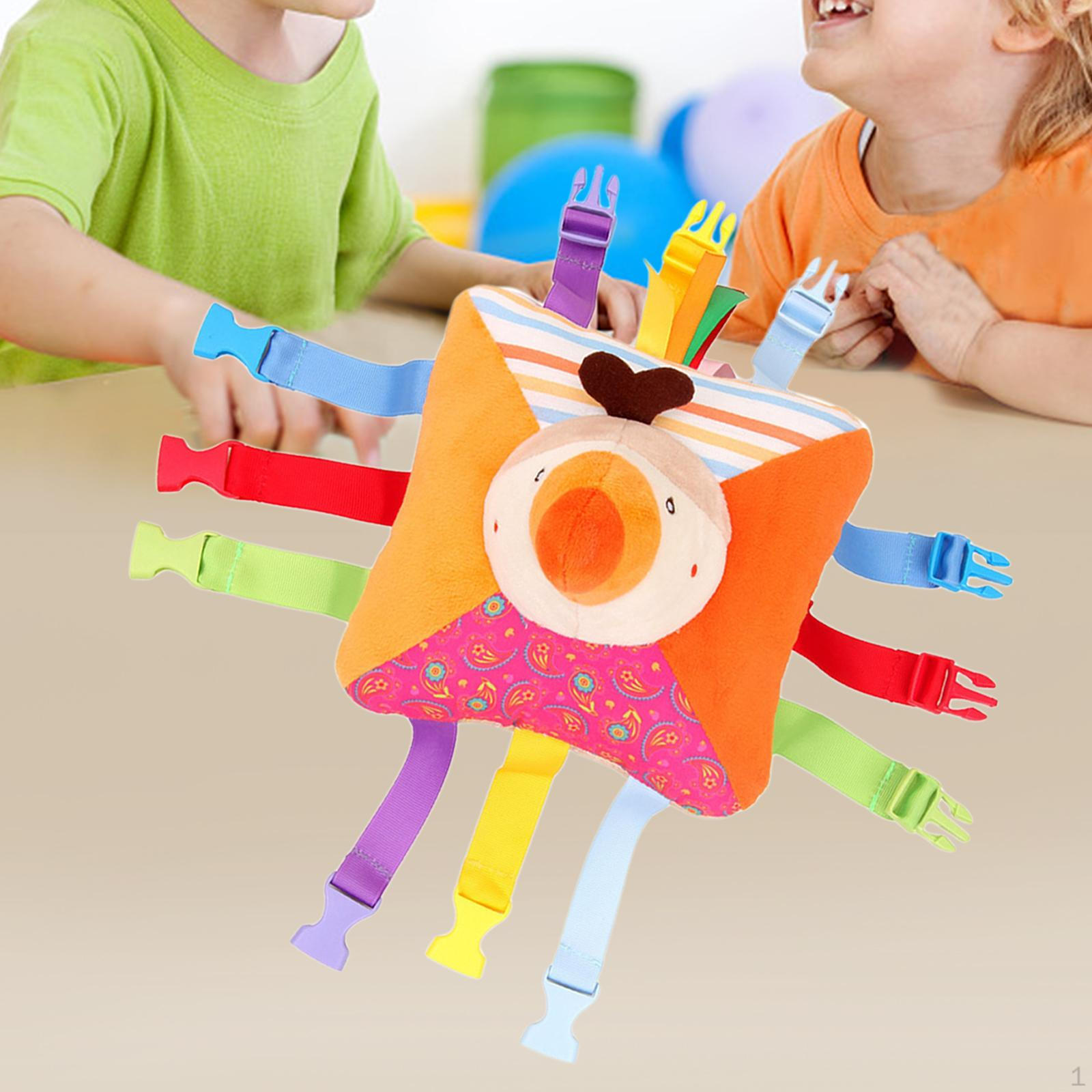 Buckle for Developing Motor Skills, Problem Solving, Basic Life Skills End Bird